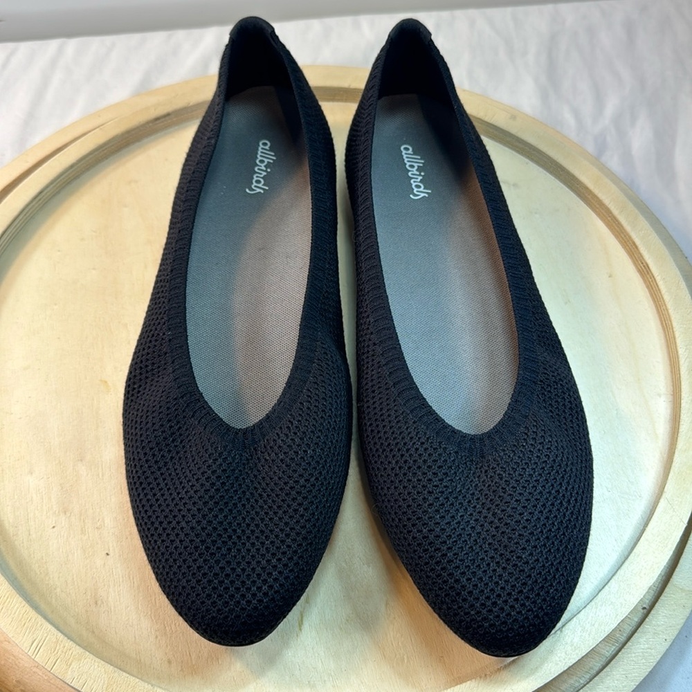 ALLBIRDS TREE BREEZER POINT BALLET FLATS SIZE 8 NWOT